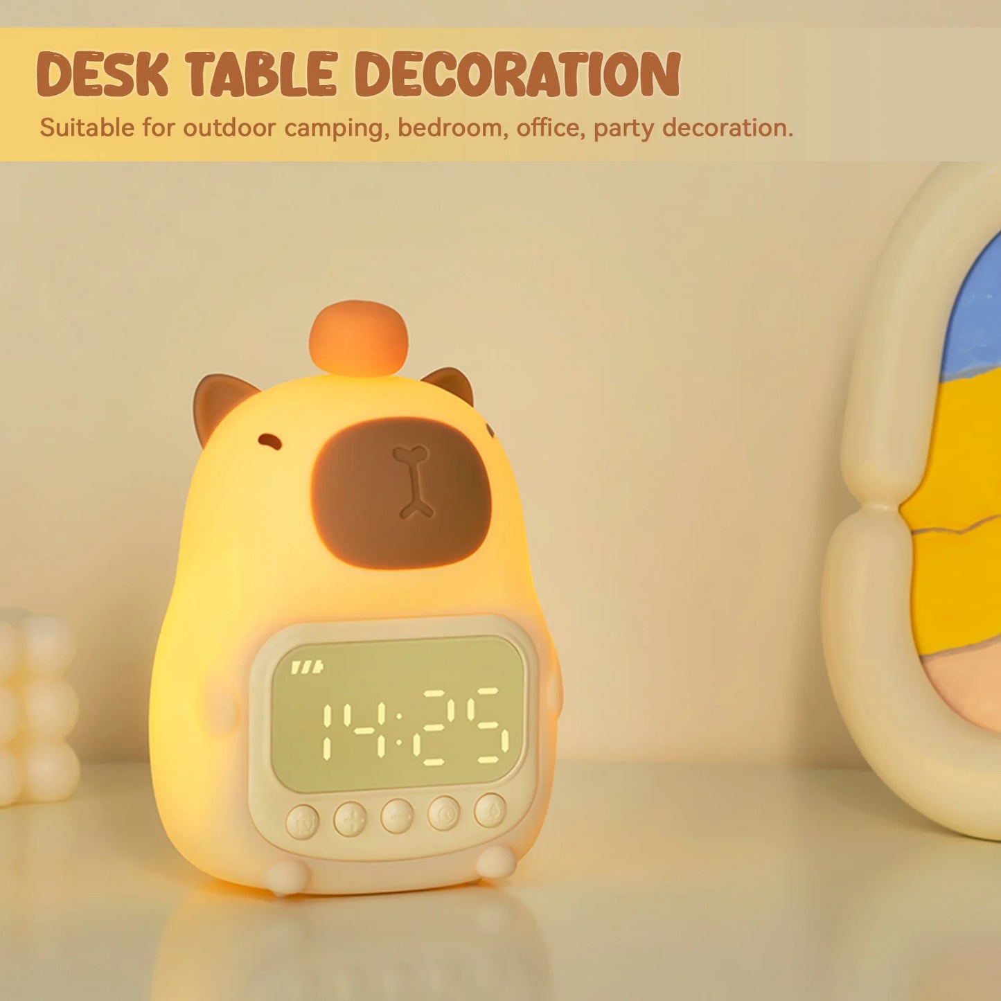 Kids Music LED Alarm Clock